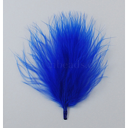 Fashion Feather Costume Accessories, Dark Blue, Size: about 50~80mm  long(X-FIND-R005)