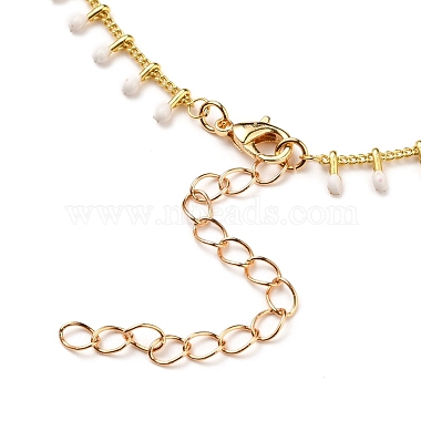 Brass Enamel Pendant Necklaces(NJEW-JN03111-02)-3