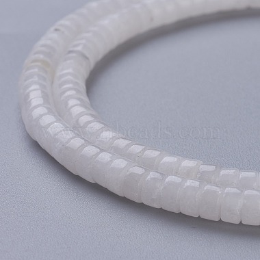 Natural White Jade Beads Strands(G-H230-42)-3