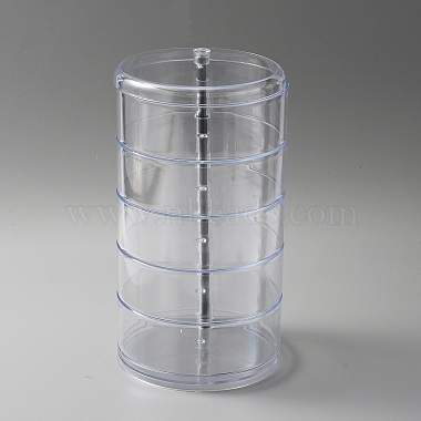 Clear Column Plastic Jewelry Set Box