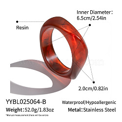 Vintage Resin Bangles for Women, Nuggets, Dark Red, Inner Diameter: 2.13 inch(5.4cm)(TX2013-2)