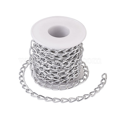 Aluminium Curb Chains(X-CHA-T001-32S)-3