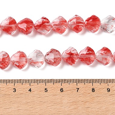Inner Flower Handmade Lampwork Beads Strands(LA-CBA3F7A-02L)-4