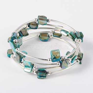MediumTurquoise Shell Bracelets