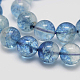 Dyed Round Natural Crackle Quartz Beads Strands(G-K084-6mm-03A)-1