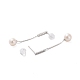 925 Sterling Silver Studs Earring(EJEW-H002-06P)-2