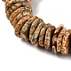 brins de perles turquoise synth&eacute;tiques gradu&eacute;es(G-A237-01G)-3