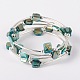 Shell Beads Wrap Bracelets(BJEW-JB01608-04)-1