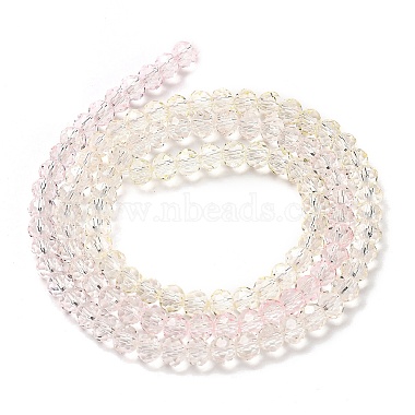 Transparent Painted Glass Beads Strands(DGLA-A034-T4mm-A25)-5