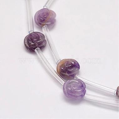 Natural Amethyst Beads(G-O156-D-14)-2
