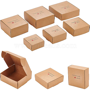BurlyWood Word Paper Candy Boxes
