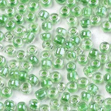 6/0 perles de rocaille en verre(SEED-A015-4mm-2207)-2