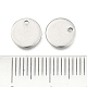 304 Stainless Steel Stamping Blank Tag Flat Round Charms Pendants(STAS-Q171-04)-3