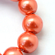 Baking Paint Glass Pearl Bead Strands(X1-HY-Q003-3mm-38)-3