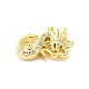 Brass Micro Pave Cubic Zirconia Charms(KK-P278-04G)-2