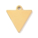 Golden Plated 304 Stainless Steel Charms(STAS-K286-03H-G)-1