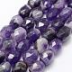 Natural Amethyst Beads Strands(G-P322-45)-1