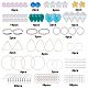 SUNNYCLUE DIY Dangle Earring Making Kits(DIY-SC0001-75P)-2
