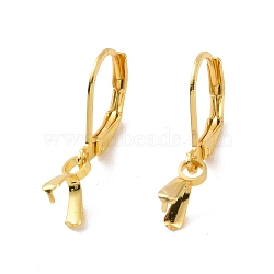 304 Stainless Steel Leverback Earring Findings, with Ice Pick Pinch Bails, Golden, 23.5mm, Pin: 0.5mm(STAS-G283-01G)