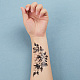 9Pcs 9 Style Waterproof Cool Sexy Body Art Removable Temporary Tattoos Paper Stickers(STIC-GF0001-14)-5