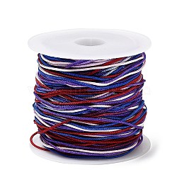 20M Nylon Threads, Colorful, 1mm(NWIR-FS0001-02A)