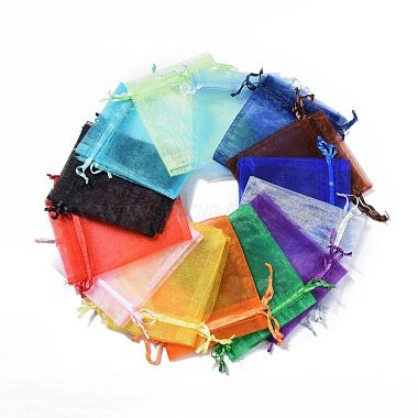 Mixed Color Organza Gift Bags(OP001M)-2