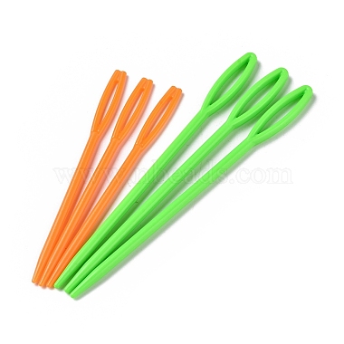 Plastic Sewing Needle(TOOL-WH0021-13)-1