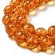 Resin Imitation Amber Beads Strands(RESI-Z017-01B)-3