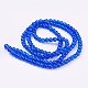 Spray Painted Crackle Glass Beads Strands(CCG-Q001-6mm-14)-2