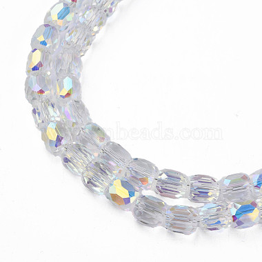 Electroplate Transparent Glass Beads Strands(EGLA-N002-32-C03)-3