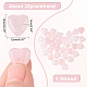 1 Strand Natural Rose Quartz Heart Beads Strands(G-OC0003-31)-2