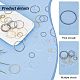 180Pcs 18 Styles Brass Linking Rings(KK-PH0009-99)-4