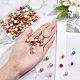 100Pcs 10 Style 1-Hole Brass Resin Button(BUTT-NB0001-41)-3
