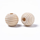 Unfinished Natural Wood Beads(X-WOOD-R266-05)-2