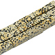 Chapelets de perles de jaspe en peau de léopard naturel(G-S300-63-8x20mm)-1