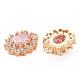 Brass Micro Pave Cubic Zirconia Charms(KK-N232-300B)-2