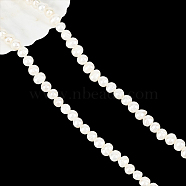 1 Strand Natural Cultured Freshwater Pearl Beads Strands, Nice for Mother's Day Jewelry Making, Potato, White, 5~6mm, Hole: 0.8mm, about 60~61pcs/strand, 14.17~14.57 inch(36~37cm)(PEAR-NB0002-21)