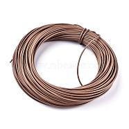 Cowhide Leather Cord, Leather Jewelry Cord, Jewelry DIY Making Material, Round, Dyed, Camel, 1.5mm(WL-1.5MM-A38)