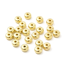 CCB Plastic Beads, Abacus, Golden, 7x4mm, Hole: 1.8mm(CCB-G017-06G)