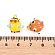 Alloy & Lampwork Pendants(FIND-G114-01G)-3