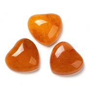 Natural Red Aventurine Cabochons, Heart, 15x15x6mm(G-F776-02A-13)