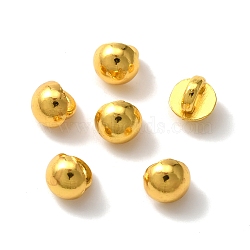 Mini Alloy Shank Buttons, 1-Hole, Mushroom, for DIY Doll Clothes, Golden, 4x4mm, Hole: 1.2mm(BUTT-WH0029-07G)