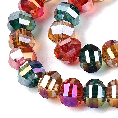 Electroplate Transparent Glass Beads Strands(EGLA-N022-14A-B01)-3