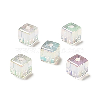 Clear Cube Acrylic Beads