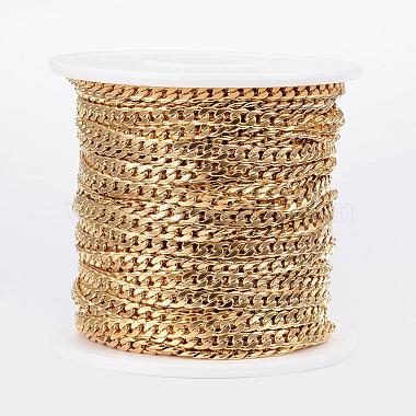 Ion Plating(IP) 304 Stainless Steel Cuban Link Chains(CHS-H009-33G)-2