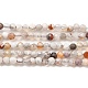 Natural Mexican Agate Beads Strands(G-E608-A11-A)-1