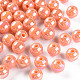 Perles acryliques opaques(MACR-S370-D10mm-34)-1