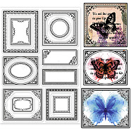 PVC Plastic Stamps, for DIY Scrapbooking, Photo Album Decorative, Cards Making, Stamp Sheets, Photo Frame Pattern, 160x110x3mm(DIY-WH0167-57-0554)