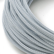 Braided Steel Wire Rope Cord, White, 2x2mm, 10m/Roll(TWIR-Z001-02)