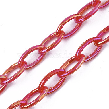 Chaînes de câbles en acrylique opaque(X-PACR-N009-001F)-4